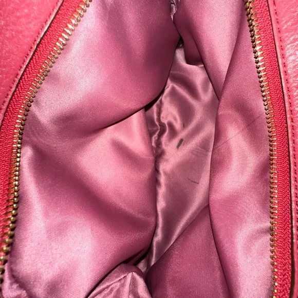 🌺C O A C H shoulder bag Rose Pink leather Great condition !!🌺 - Picture 15 of 16